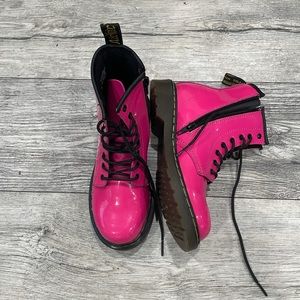 1460 Dr. Martens Girls Hot Pink Delaney Uk 2